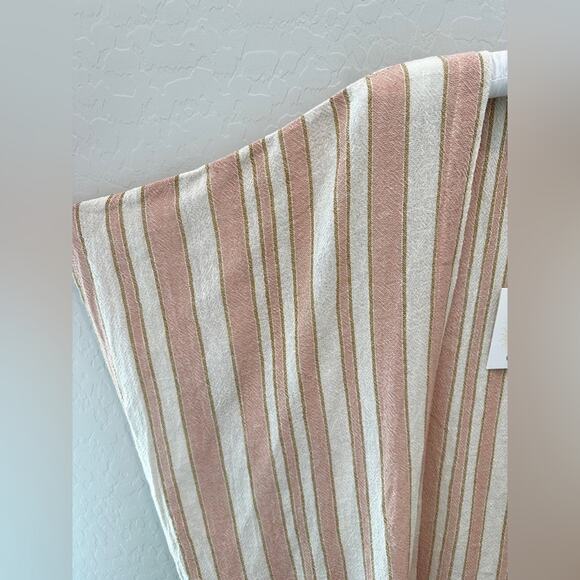 RAYS FOR DAYS | Boho Striped Kimono Cardigan Cotton Tassel Hem NWT | One Size - Picture 2 of 8